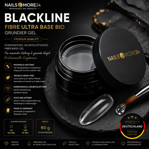 Fibre Ultra Base Bio - Grundier Gel | Blackline premium quality | 50g